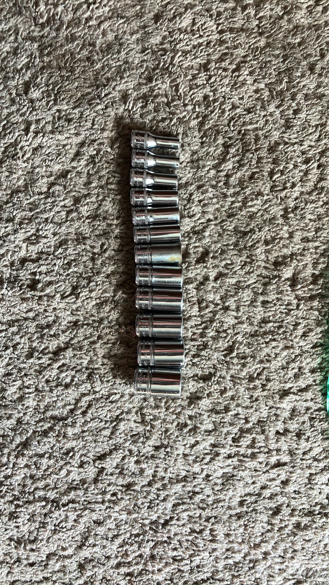 Snap On 1/4 Metric