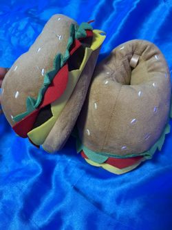 Cheese Burger Slipper For Kids