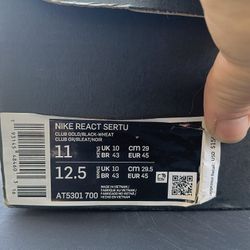 Brand New In The Box Nikes React Sertu 