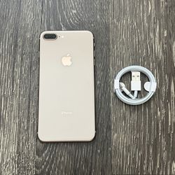 iPhone 8 Plus Gold 256gb UNLOCKED FOR ANY CARRIER!