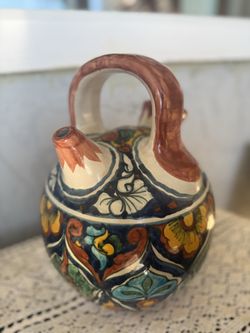 Talavera Hand Painted Pitcher
