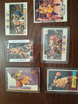 Kobe Bryant basketball cards collection