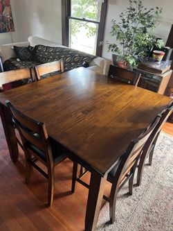 6 seat High top Dining Table