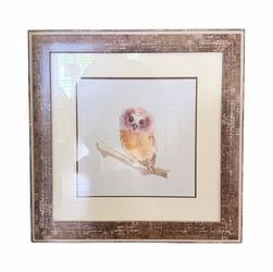 Into the Woods II Owl Framed Photo