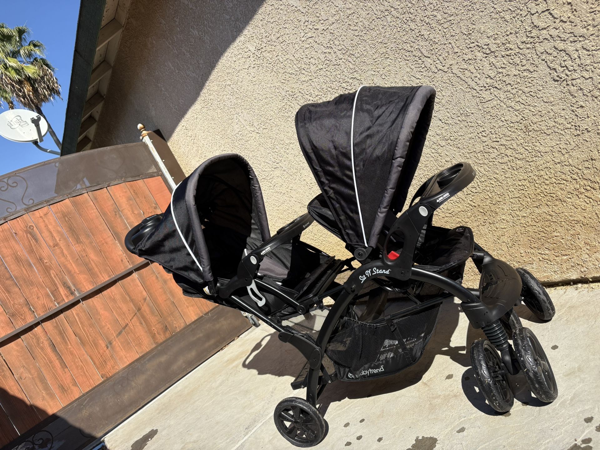 Sit n Stand Double Stroller