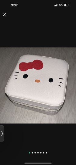 Hello Kitty Jewelry Box Jewelry Necklace Earrings Organizer Girl's Gift Cute
