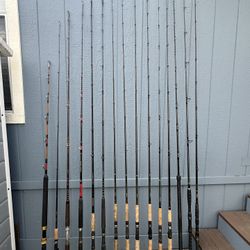 Fishing Rods (Shimano, Seeker, Phenix)