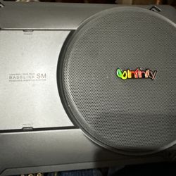 Infinity Subwoofer And Amplifier