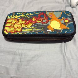 Nintendo Switch Charizard Case And Controllers