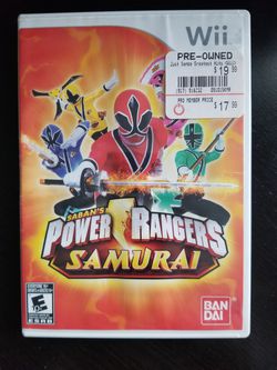 Power Rangers Samurai - Nintendo Wii