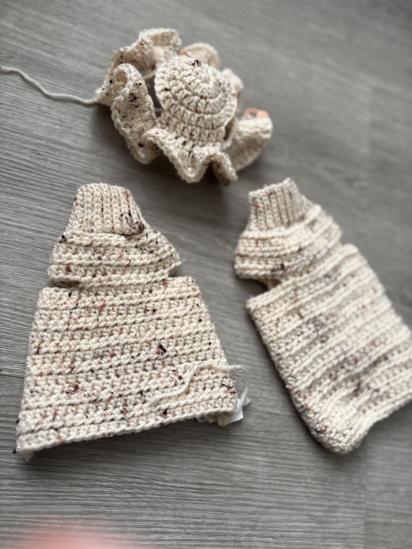 Hand Crochet Dog Clothes 