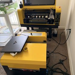 Brand New Embroidery Machine & DTF Printer 