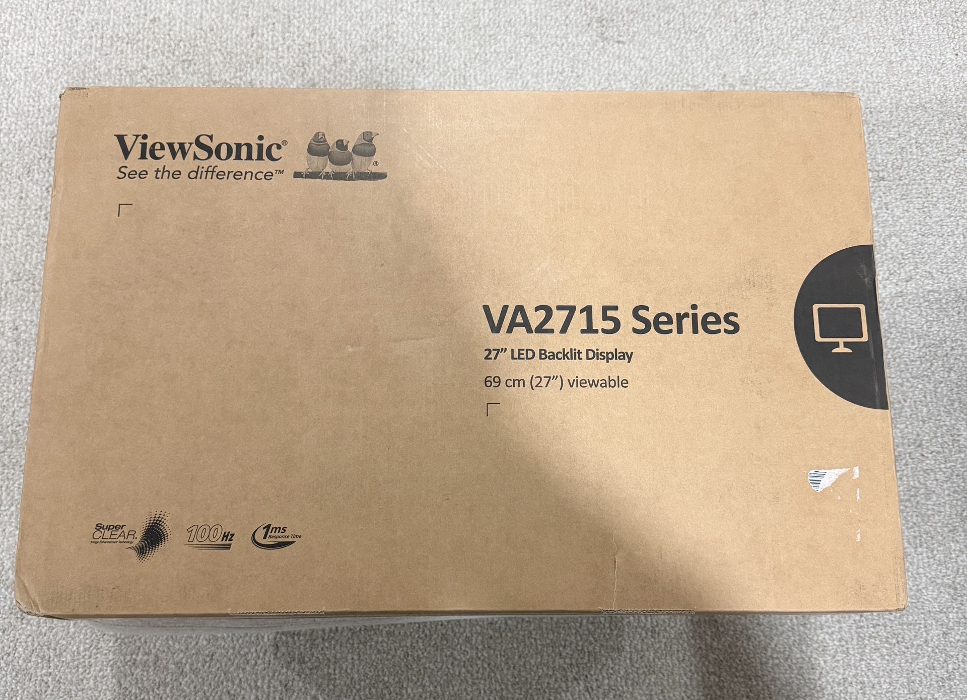 Viewsonic gaming Monitor 27 inch