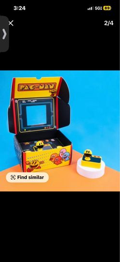 Pac-Man Plug & Play Arcade Game Console - Retro Classic TV Gaming