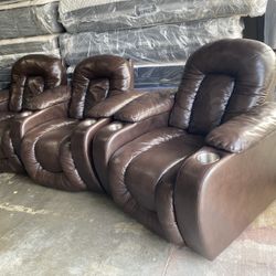 Silla Reclinables Estilo Teatro 