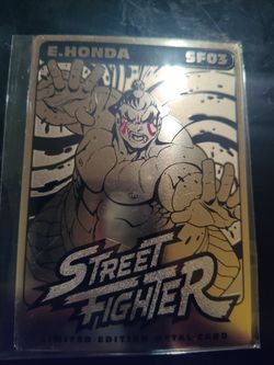 Street Fighter Card