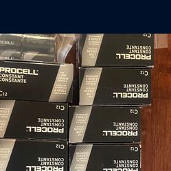 Procell C 12 batteries 