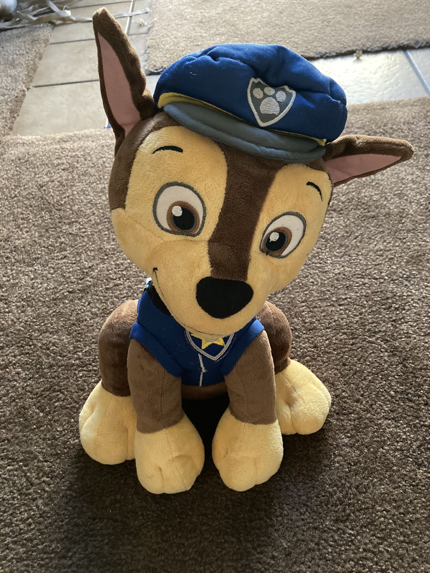 Paw Patrol Chase Plushy (Washed and Disinfected!)