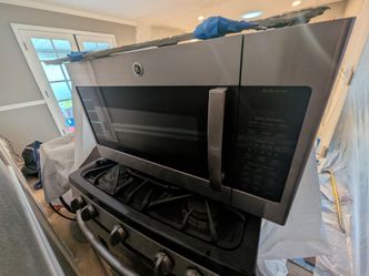 GE over the range microwave
