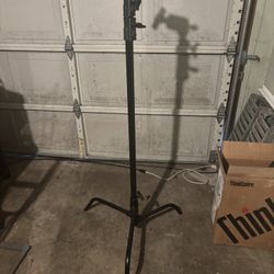 Black Impact Turtle Base C Stand W/ Griphead