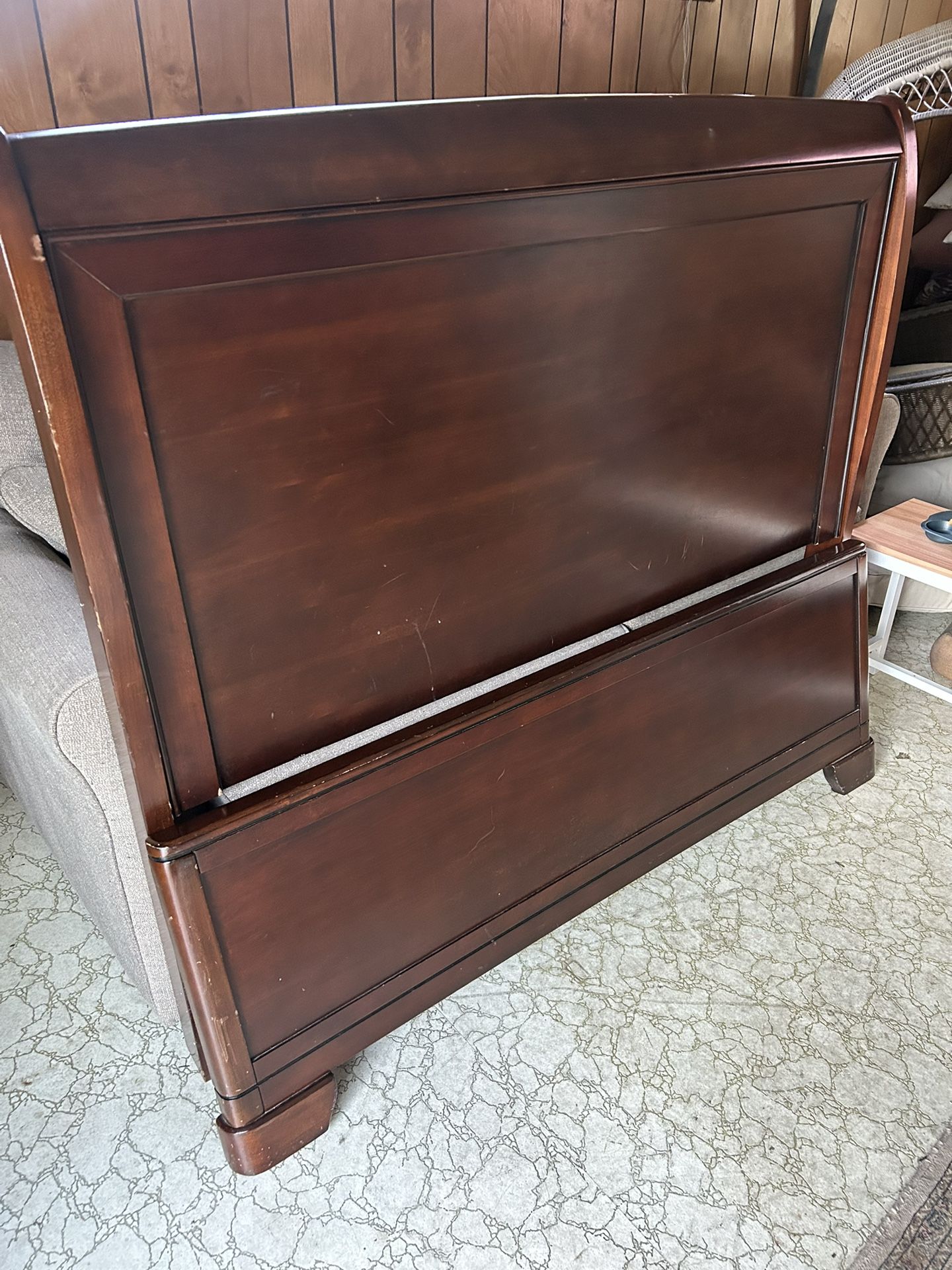 Full Size Bed Frame With Storage Drawer