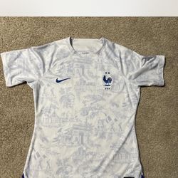 White France Jersey Mens Small 