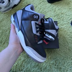 Jordan 3 Black Cement 