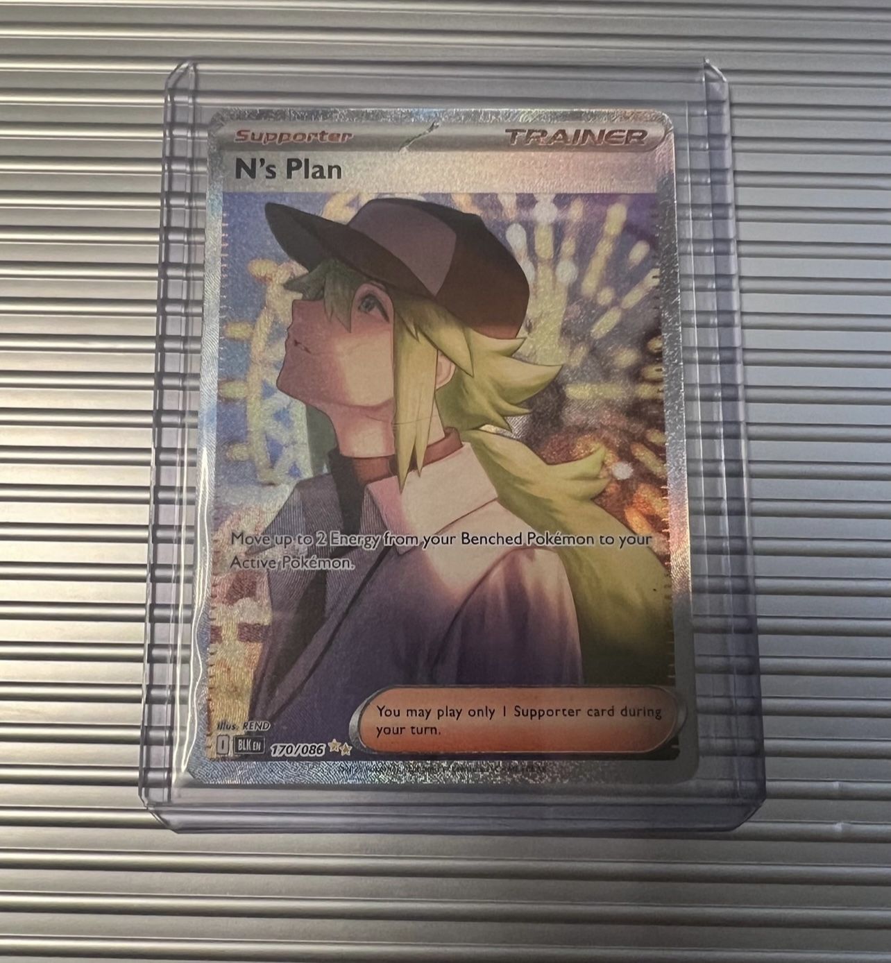 N’s Plan 170/086 Black Bolt Special illustration rare NM