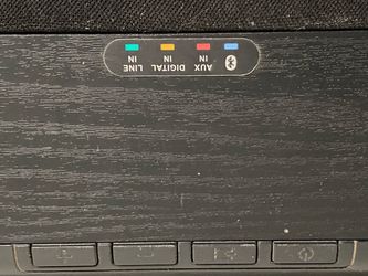 Black/web soundbar