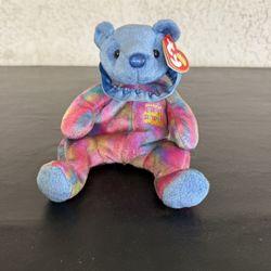 TY Beanie Baby Birthday Bear Named September 