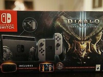 MINT** Nintendo Switch Diablo Eternal Collection Limited Edition Bundle (V2)!