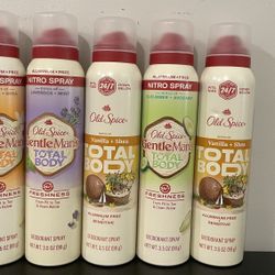 Old spice deodorant spray bundle $35