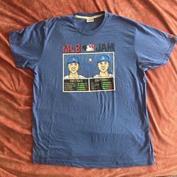 Shohei Ohtani MLB Jam T-Shirt (Homage) – Size Large | Dodgers