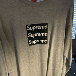 Asspizza Supreme Long Sleeve Triple Box Logo 2021