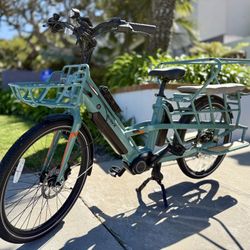 Hurley Woodrow Electric Cargo Bike – Passenger Bench