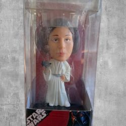Funko Star Wars Wacky Wobbler Princess Leia Bobble-Head Series 2 2008 New In Box