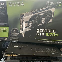 GPU: EVGA GE FORCE 1070Ti FTW 8GB DDR5