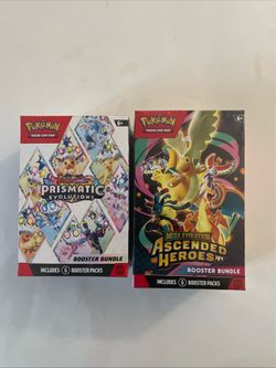 Pokémon Tcg Ascended Heroes And Prismatic Booster Bundle