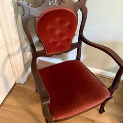 Antique Victorian Upholstered Chair