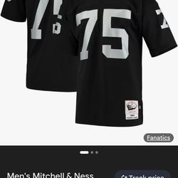 Howie Long Authentic Jersey Raiders 75