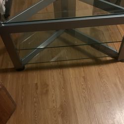 Mesa De Vidrio Para Televisión 