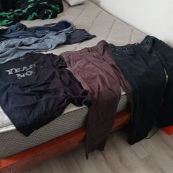 Black T Shirt Black Jeans Blue Hoodie Blue Pant