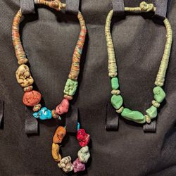 Handmade Turquoise Necklaces And Bracelet 