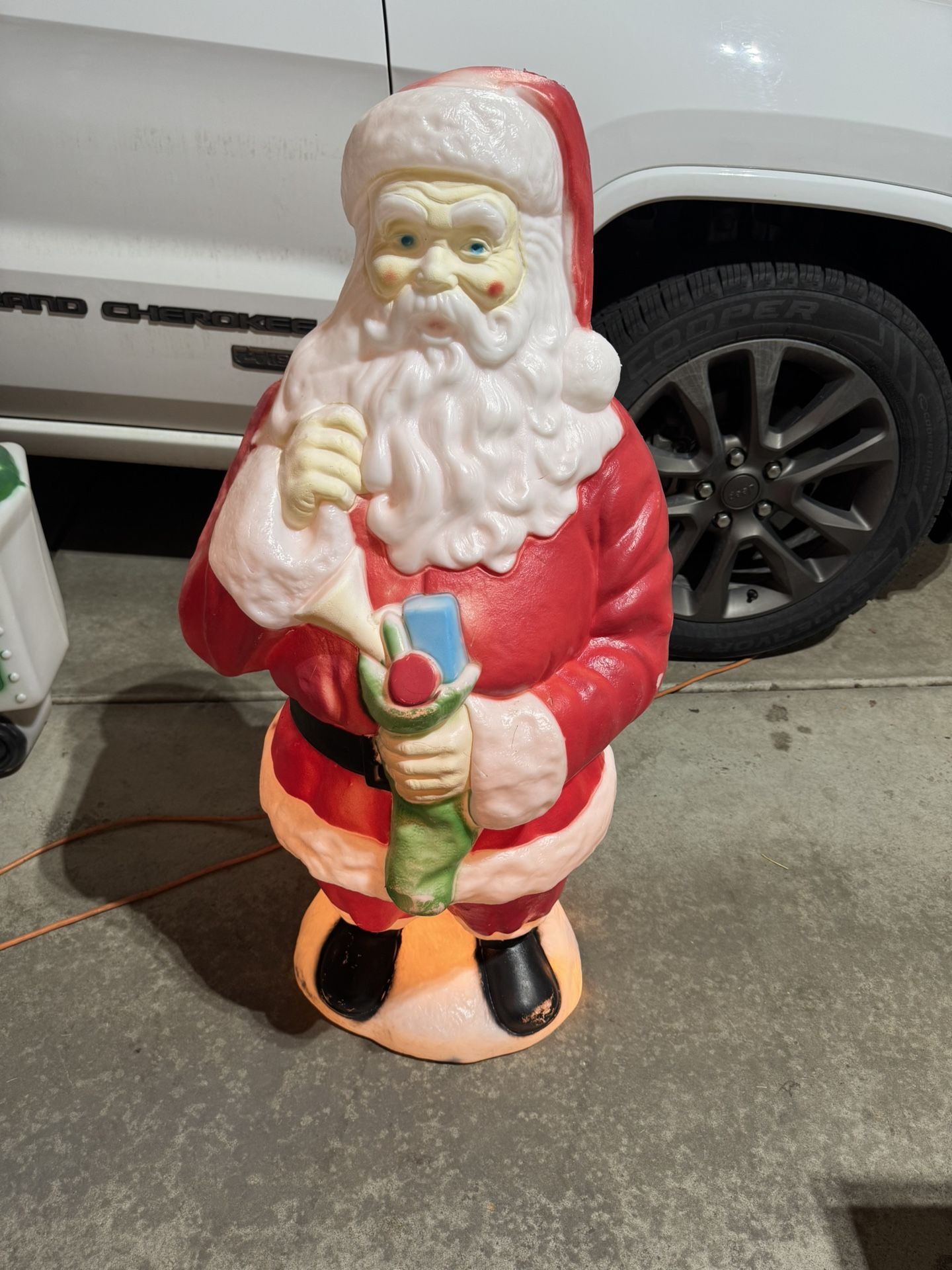 Vintage Empire Santa Blowmold Blow Mold
