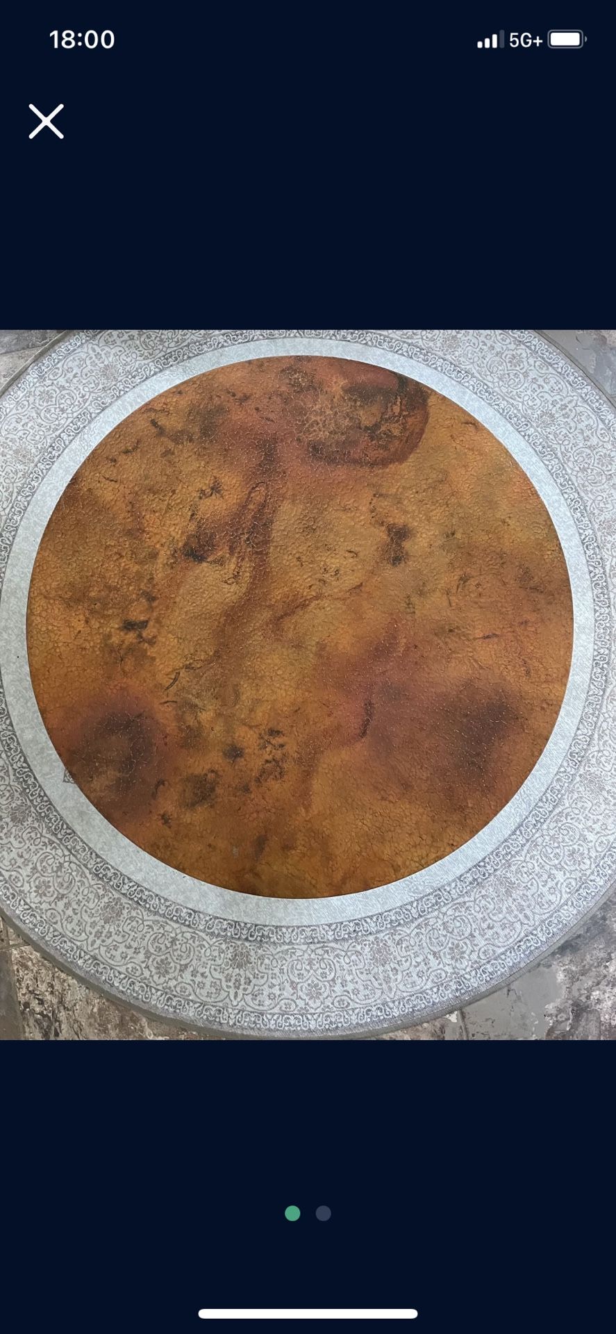 Copper Coffee Table