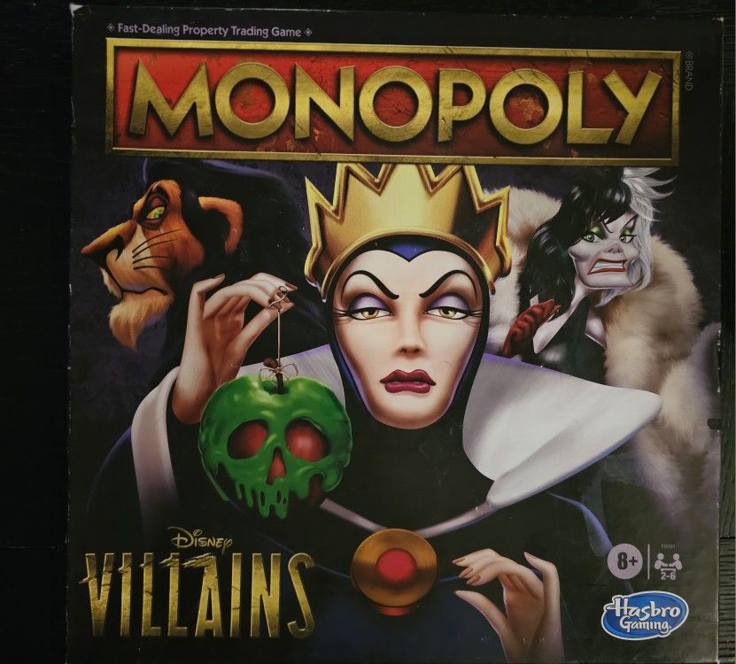 Monopoly Disney Villains