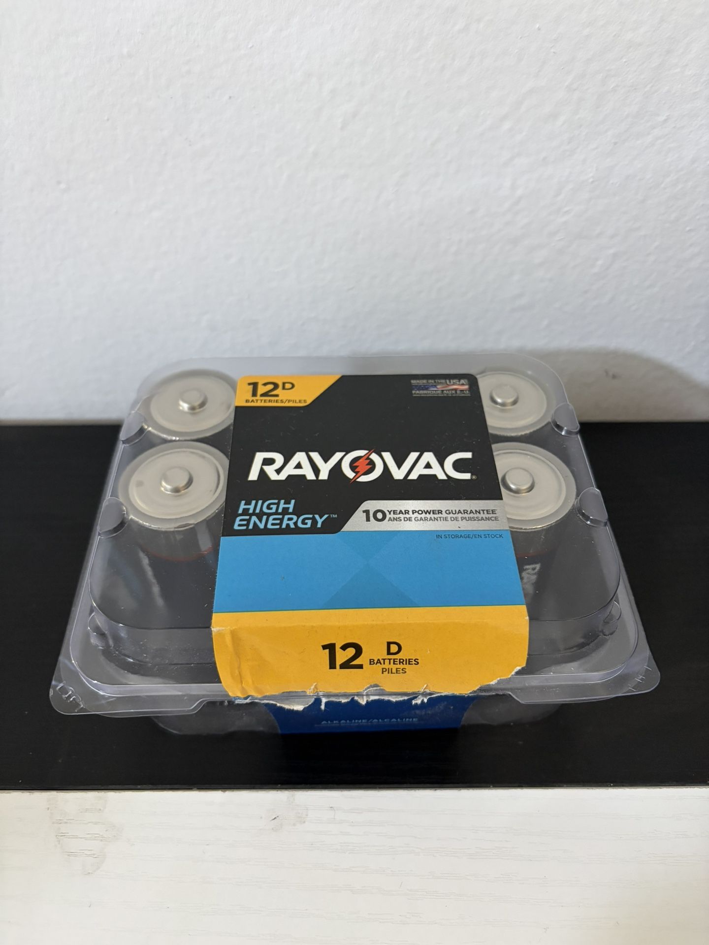 Rayovac D Batteries (8pcs)