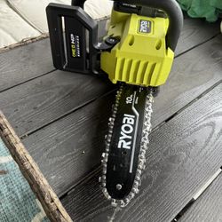 Ryobi chainsaw