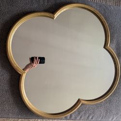 Gold Antique Finish Mirror