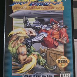 Street Fighter II Champion Edition For SEGA Genesis 